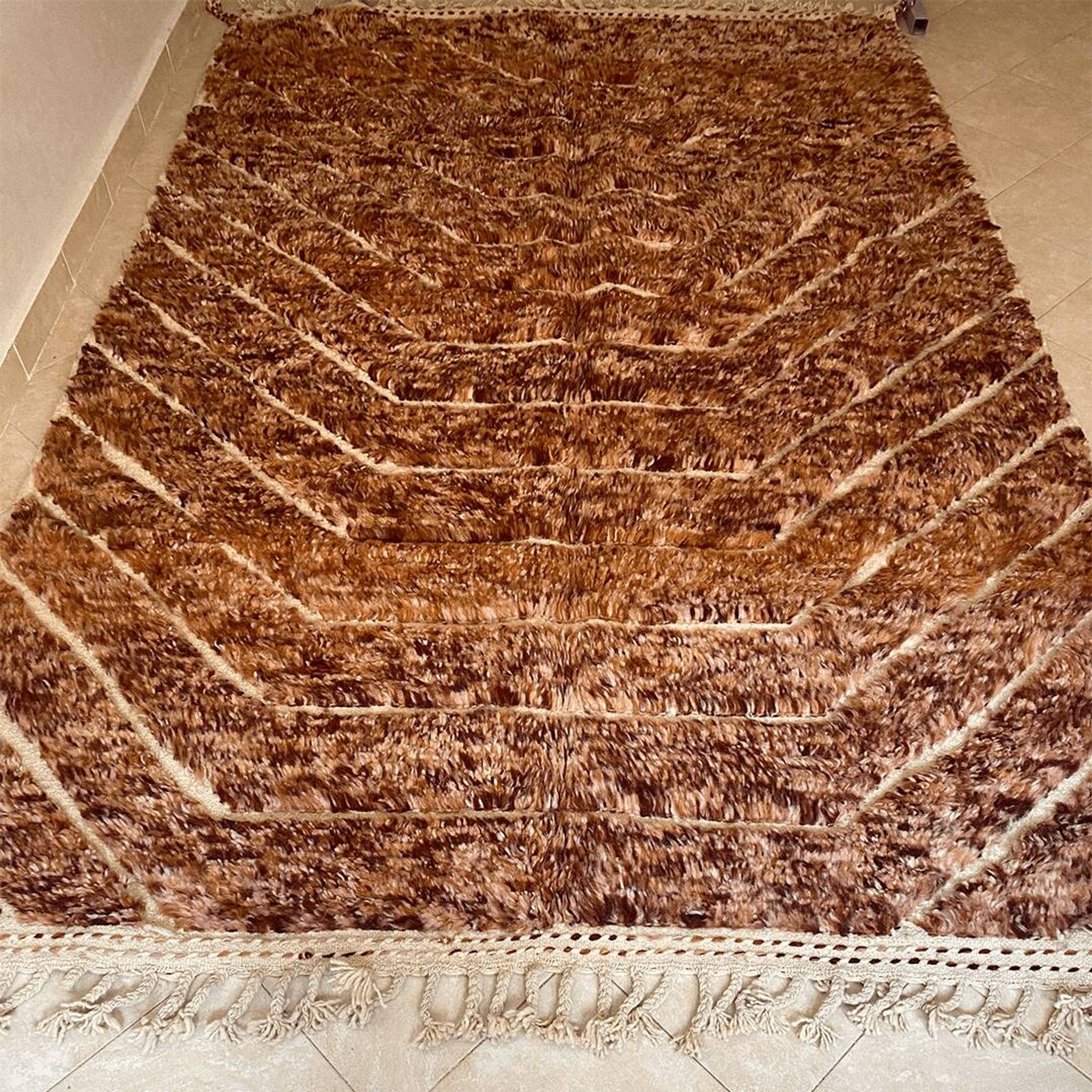 Berber rug Beni Ouarain 3*2 m tiger
