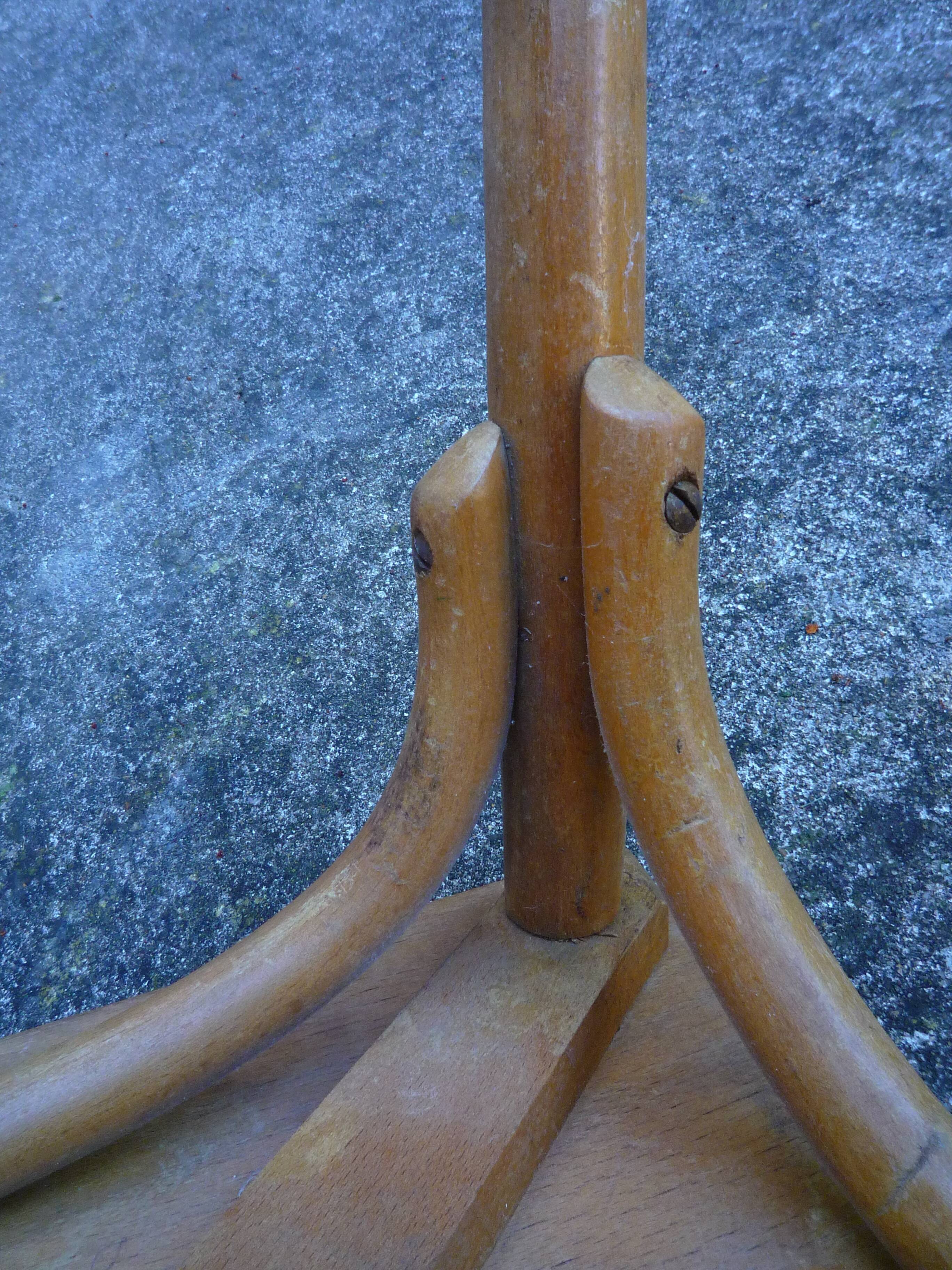 Small wooden coffee table, circa 1910