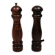 Salt and pepper set in rosewood, Denmark 1960-70s.