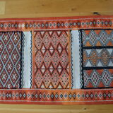 Old carpet Berber corridor path