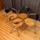 Italian Plurima chairs, 1980s, set of 4