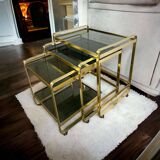 Set of 3 vintage nest of tables/side tables