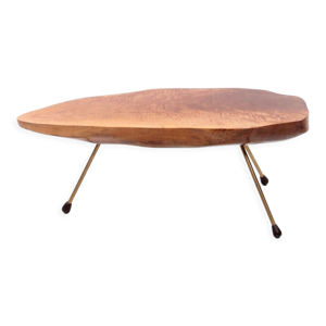 Table basse en noyer