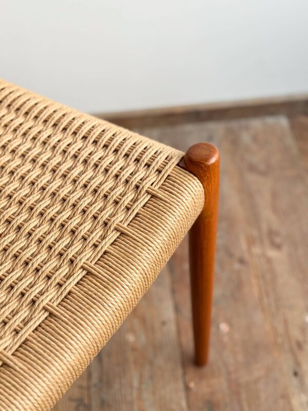 4 chaises danoises par Niels O. Møller, JL. Moller # 83, années 1960