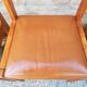 Chaises Maison Regain  en orme et cuir