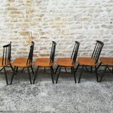 Suite de 6  chaises Fanett par Ilmari Tapiovaara années 50