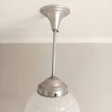 Clichy glass globe art deco pendant light