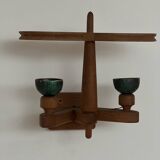 Single Guillerme et Chambron Wall Light