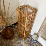Panière en rotin
