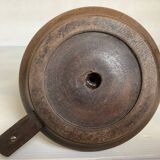 Wooden cellar rat candlestick