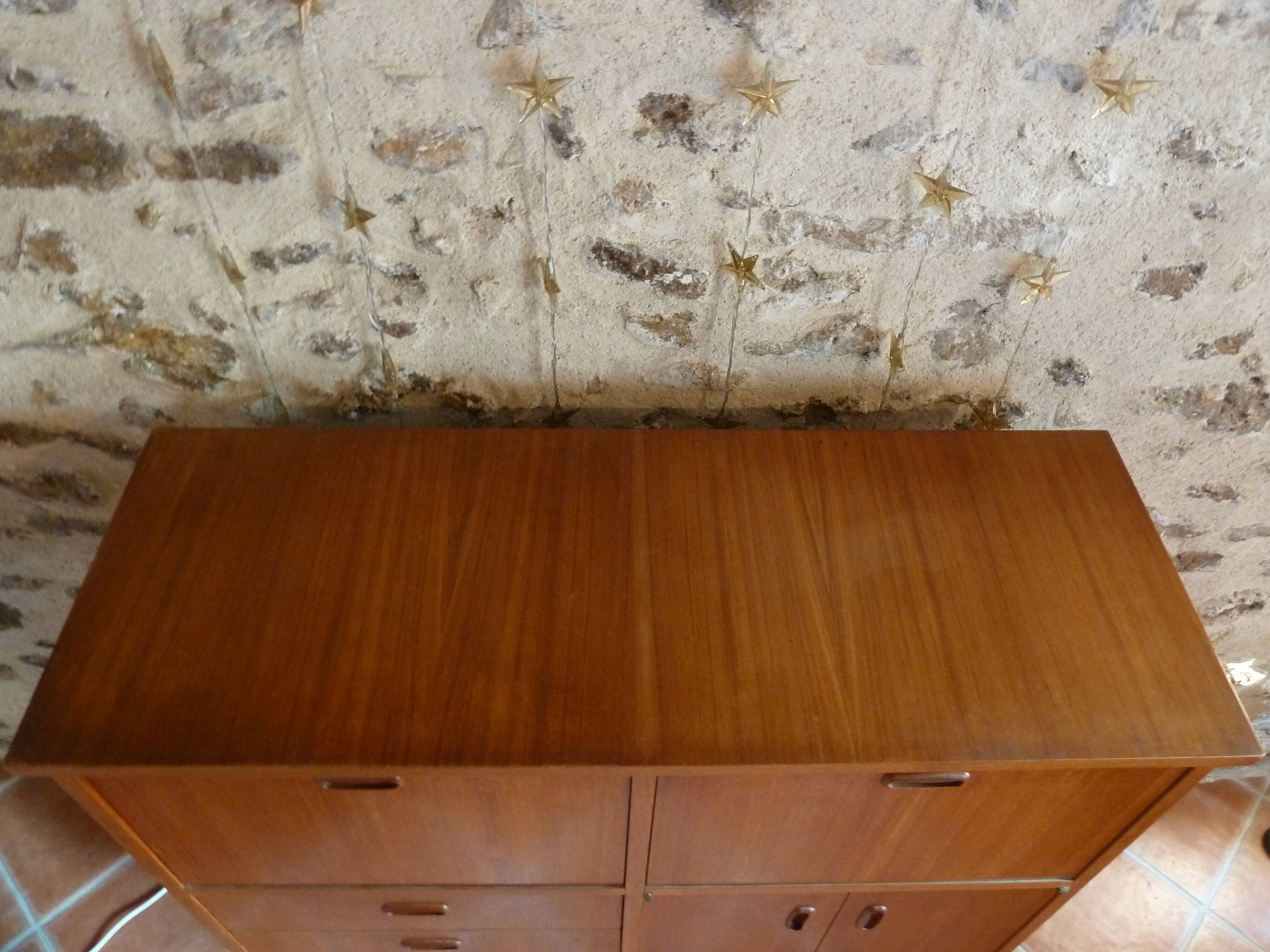 Vintage Scandinavian enfilade buffet