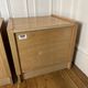 2 tables de chevet en orme Simat années 80