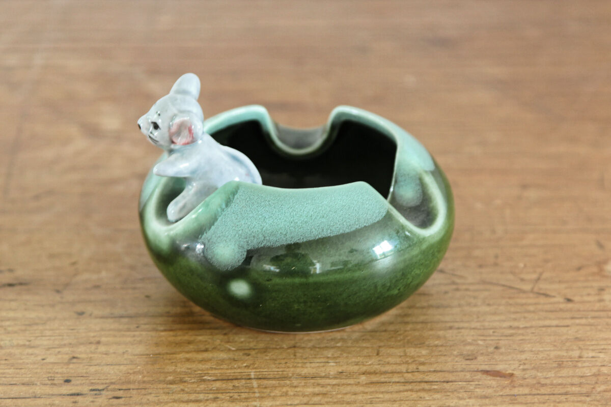 Vintage mouse ashtray