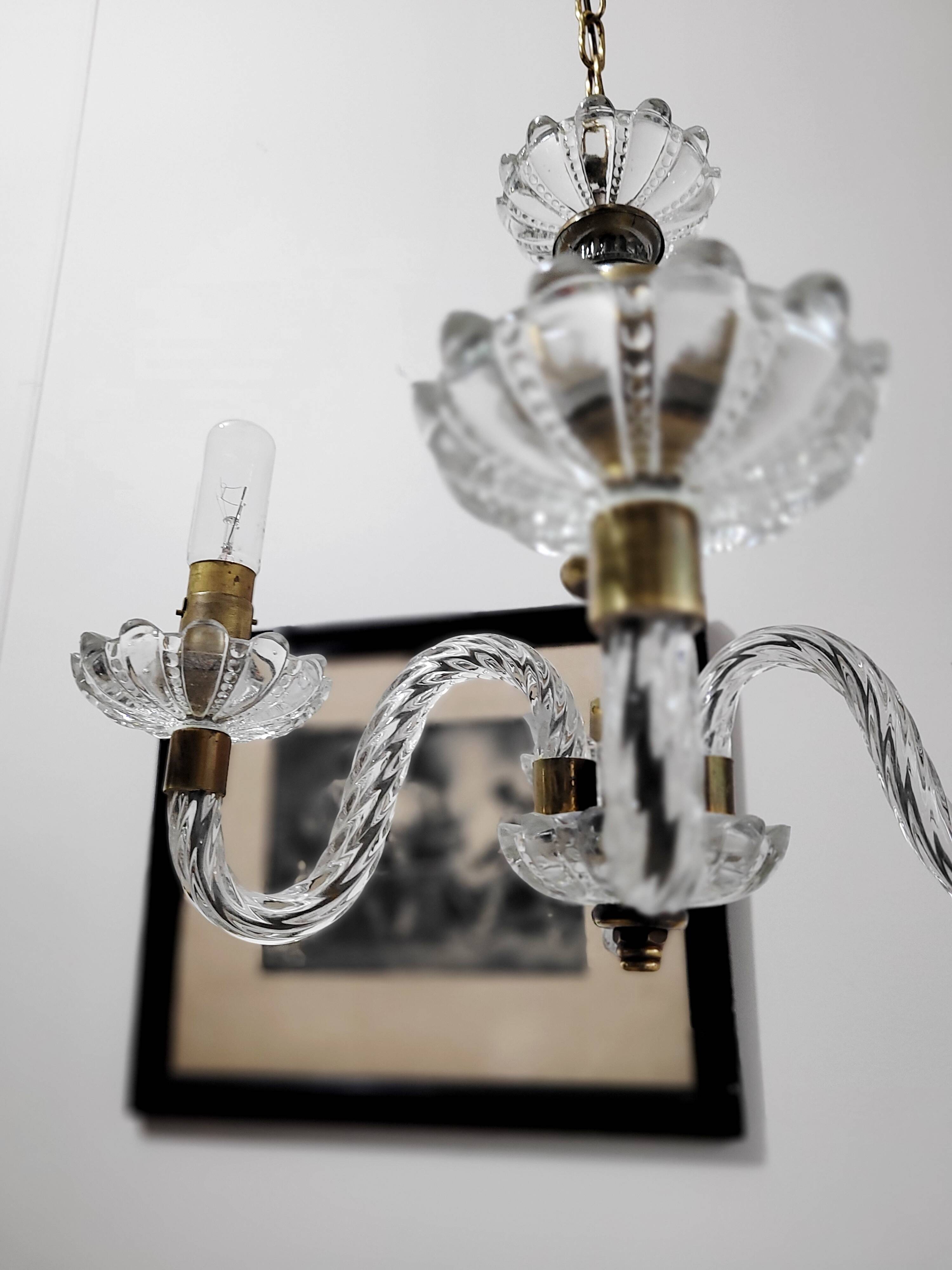 Murano style chandelier