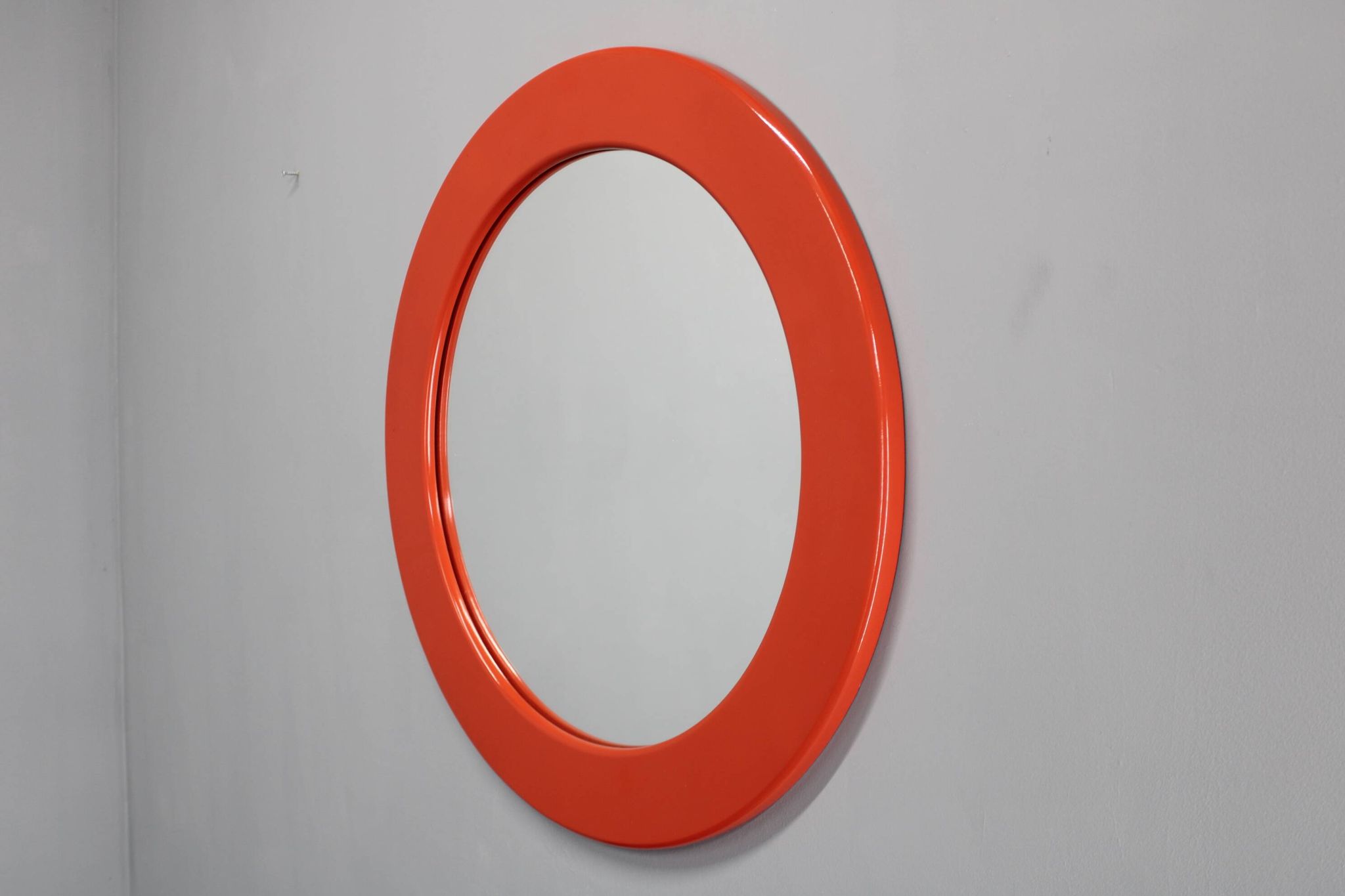 Miroir rond italien des années 1970