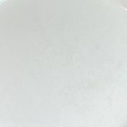 Round plate made of ironstone