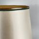 Table lamp Maison Le Dauphin in brass and green malachite imitation, 1980.