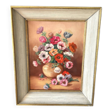 Oil on canvas, framed