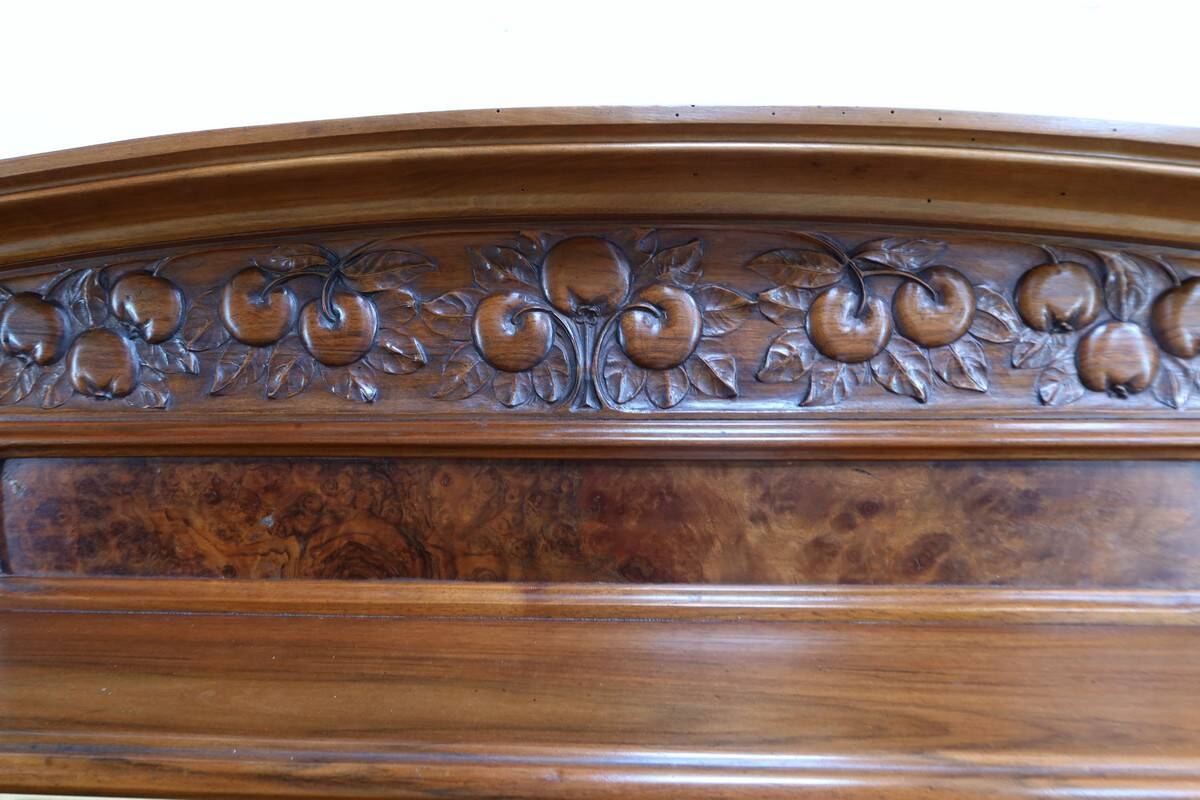 Walnut Sideboard, Art Nouveau – 1900