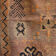 Vintage moroccan rug, original faded pastel toned boujad 82x123cm
