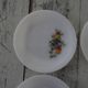 6 Dessert plates Arcopal model Fruits de France apple pear vintage grape