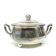 Sugar bowl, Art Deco, silver-plated brass, Belgium, 1930s