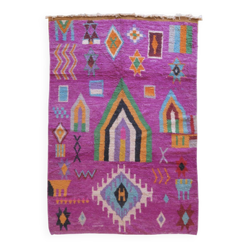 Colorful Berber Rug - 319 x 203 cm