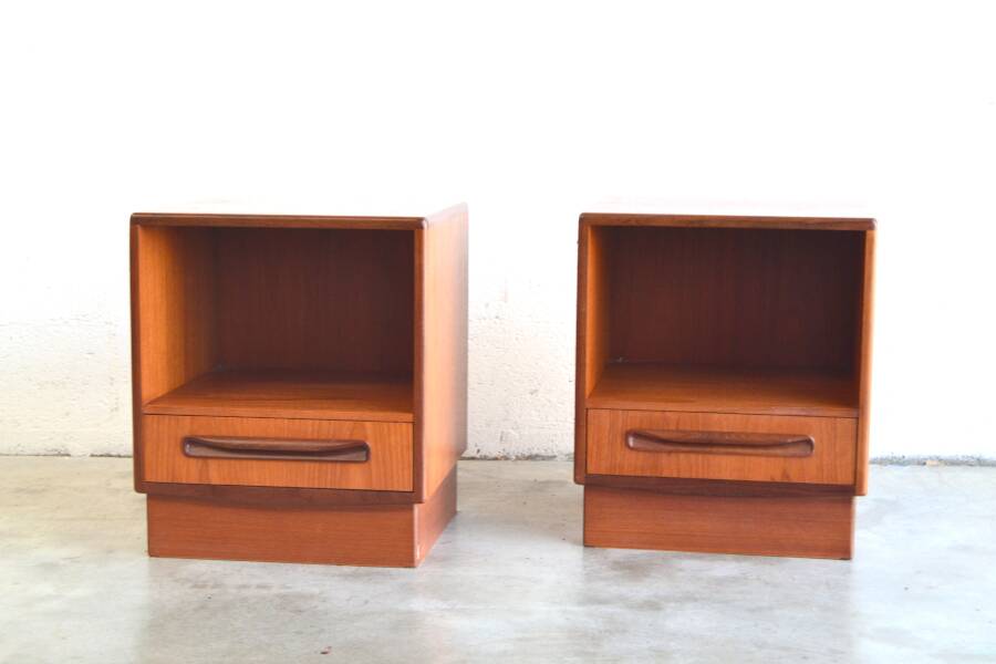 Pair of bedside tables by G-Plan