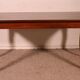 Louis XV table in oak, late 18th century.