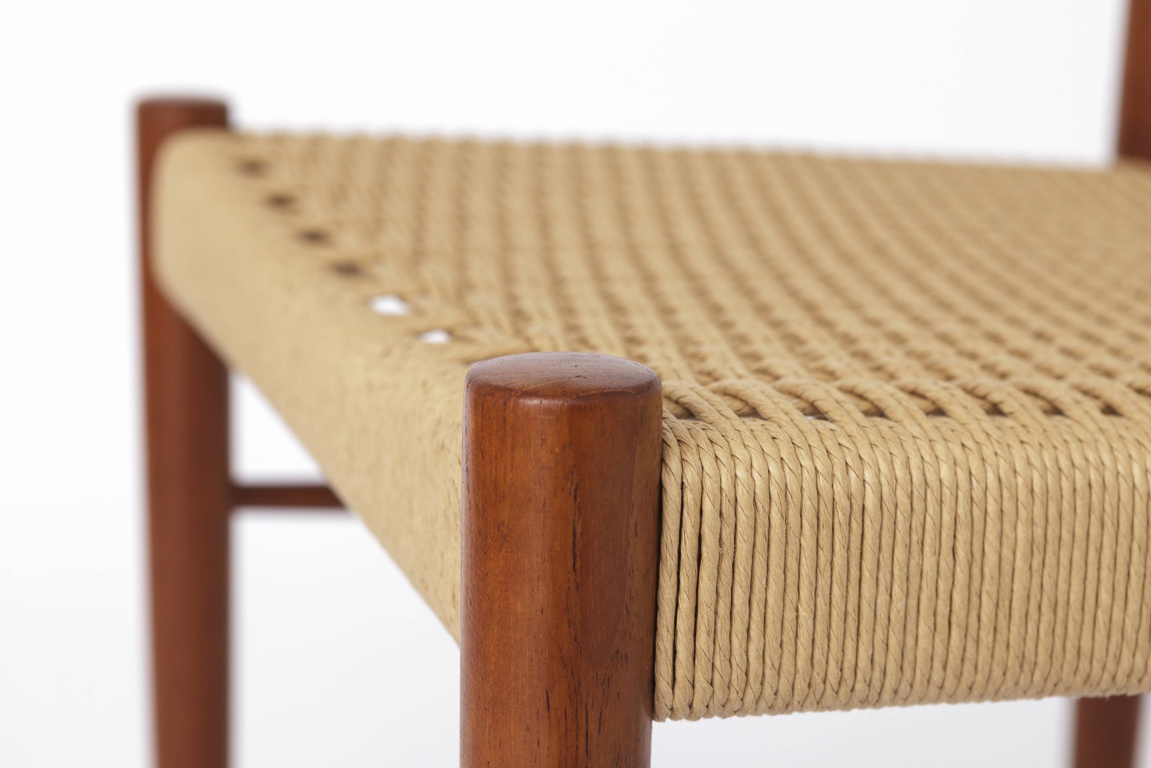 1 of 2 Vintage Dining Chairs by H.W.Klein for Bramin, Denmark, 1960s