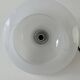 Pair of antique opaline pendant lights 24 cm vintage