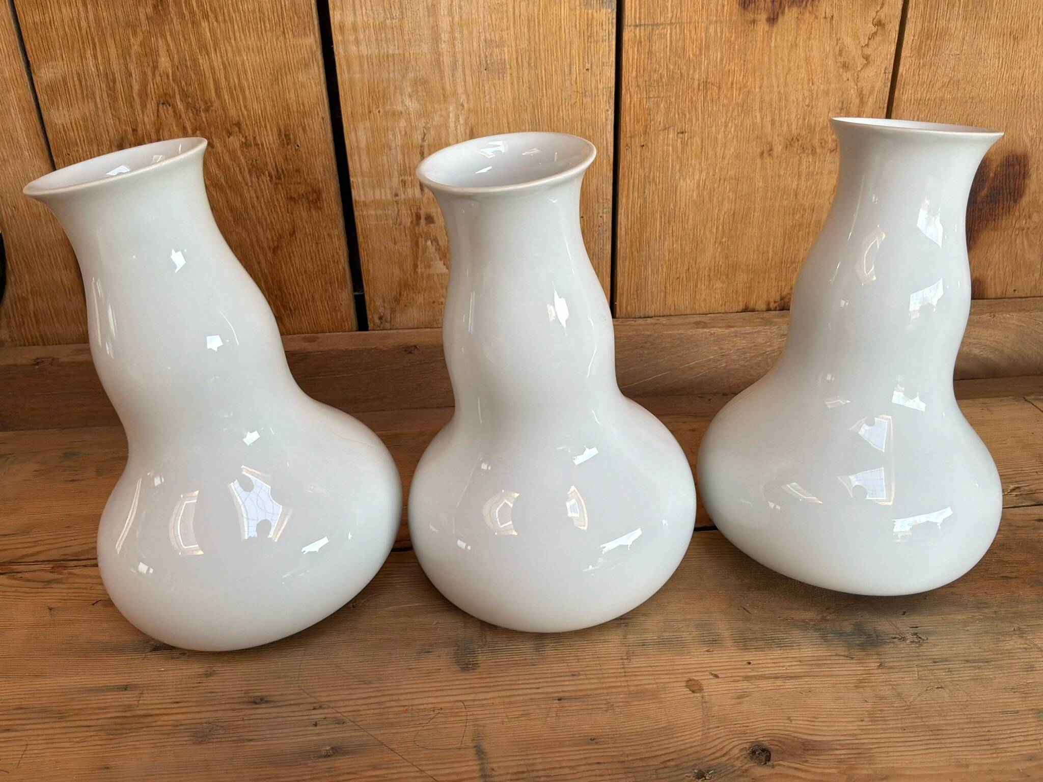 Royal Copenhagen trio of jugs in porcelain - Scandinavian design