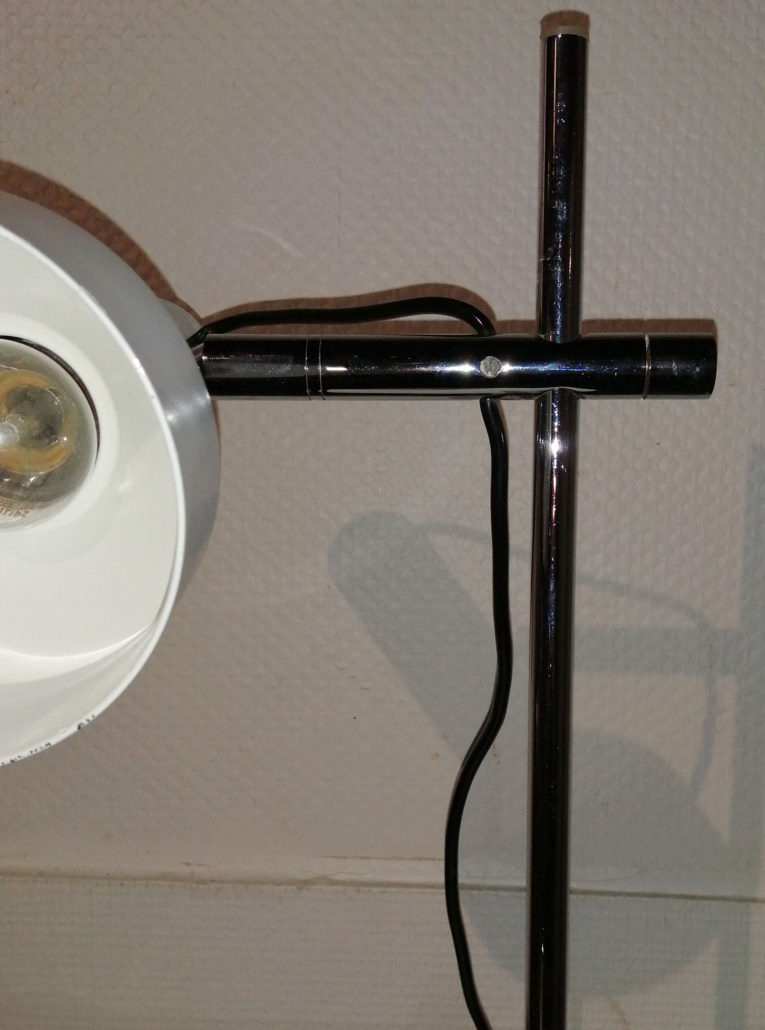 Lampe de bureau réglable vintage années 60