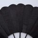 Large dark fan weft - 168 cm