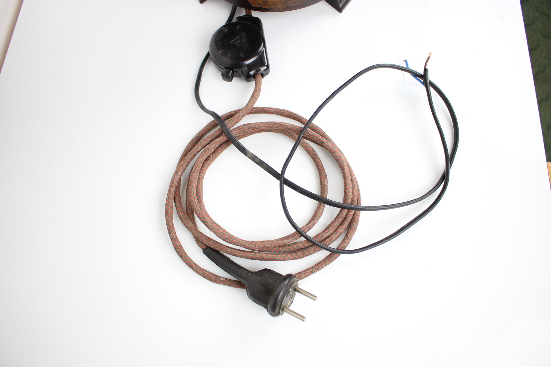 Art Deco lamp with loudspeaker, Stilton, 1930s, Czechoslovakia