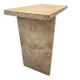 Table d'appoint en travertin