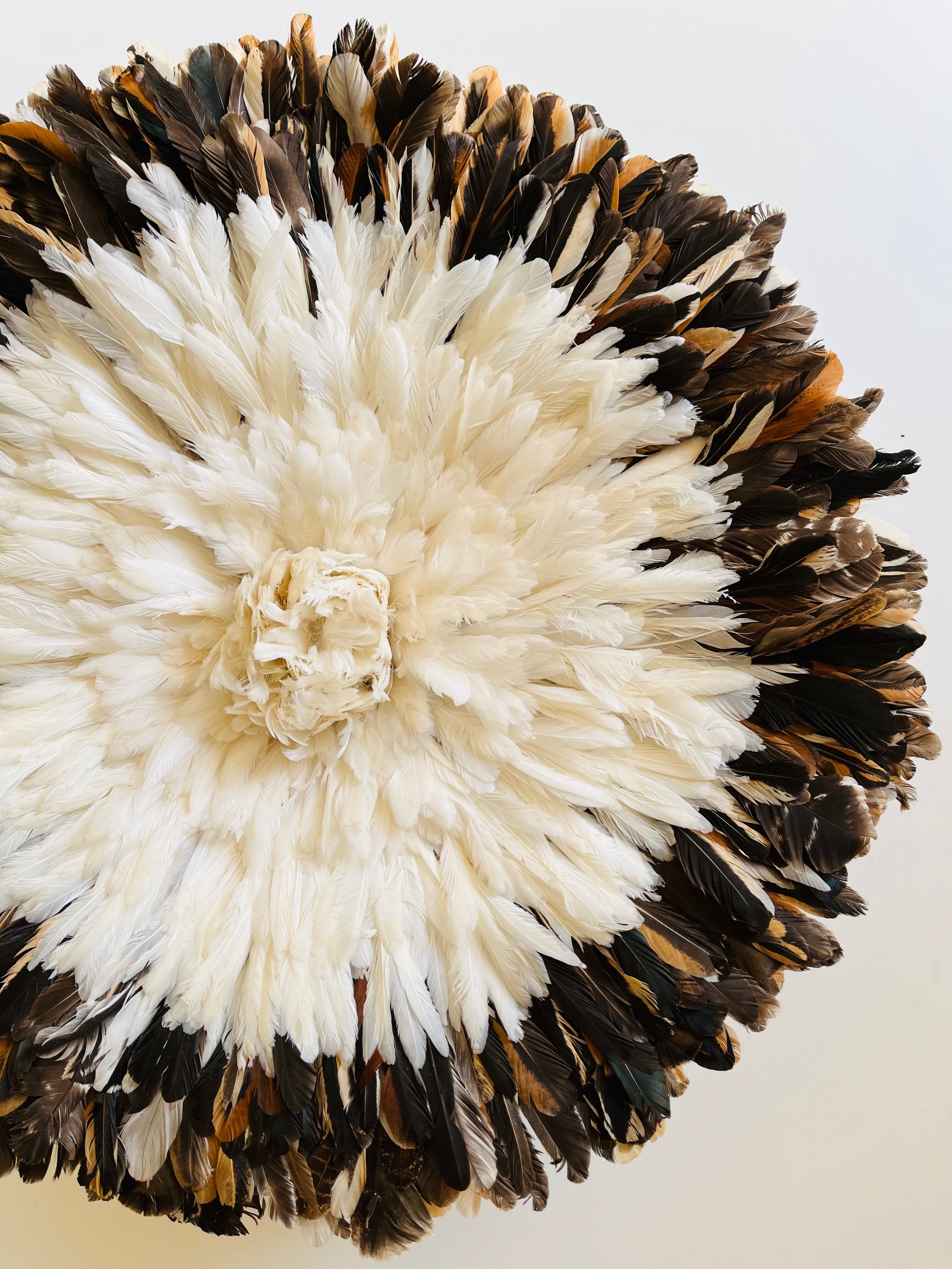 Juju hat white black 65 cm