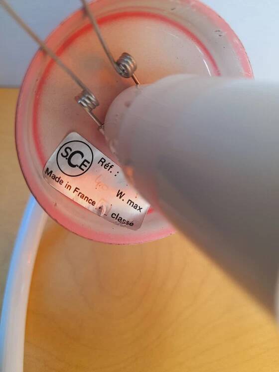 SCE metal desk lamp 1980