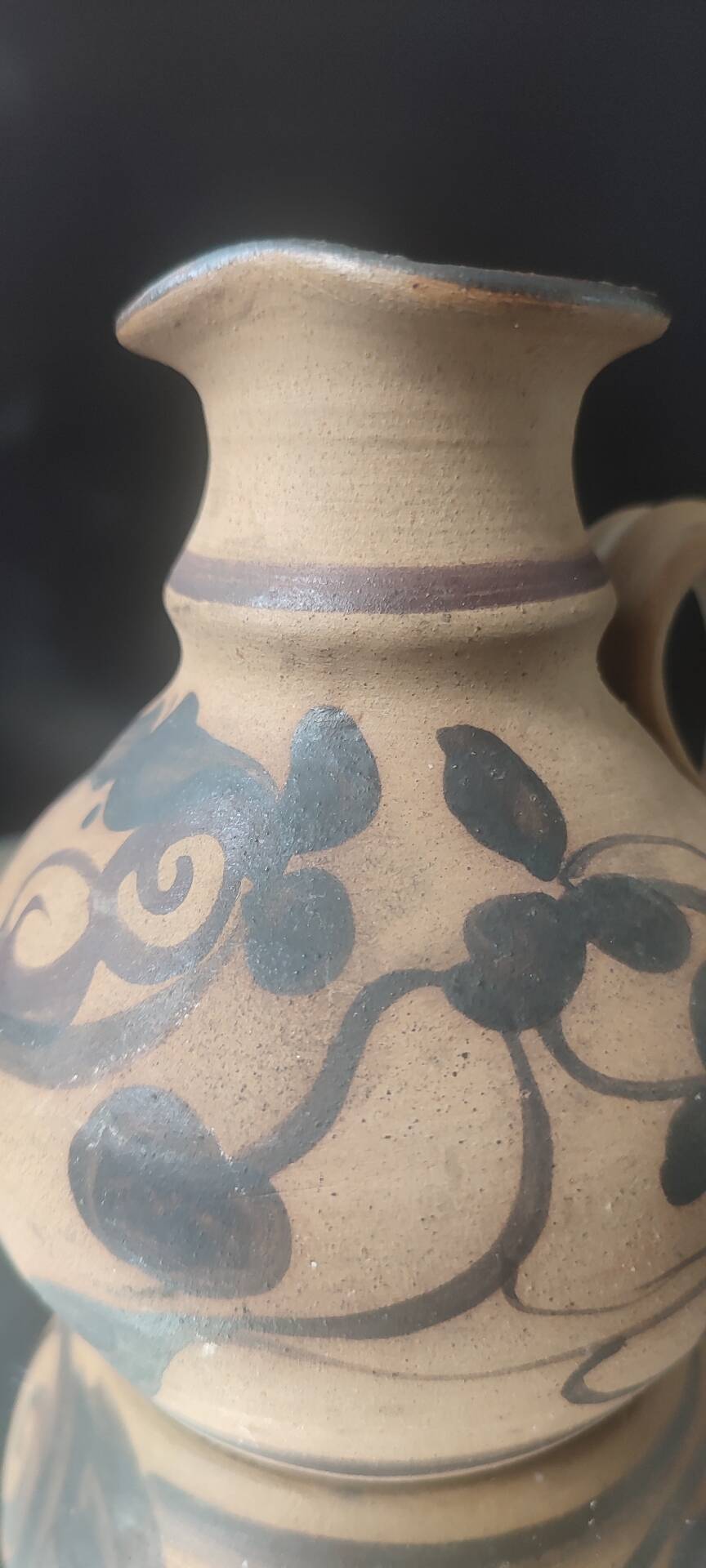 Ceramic Pitcher YAEL Old Jaffa (Israel) Folk Art