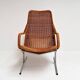 Model 514 rattan armchair by Dirk van Sliedregt, 1970’s