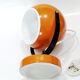 Lampe à poser eyeball spage age 1970's orange