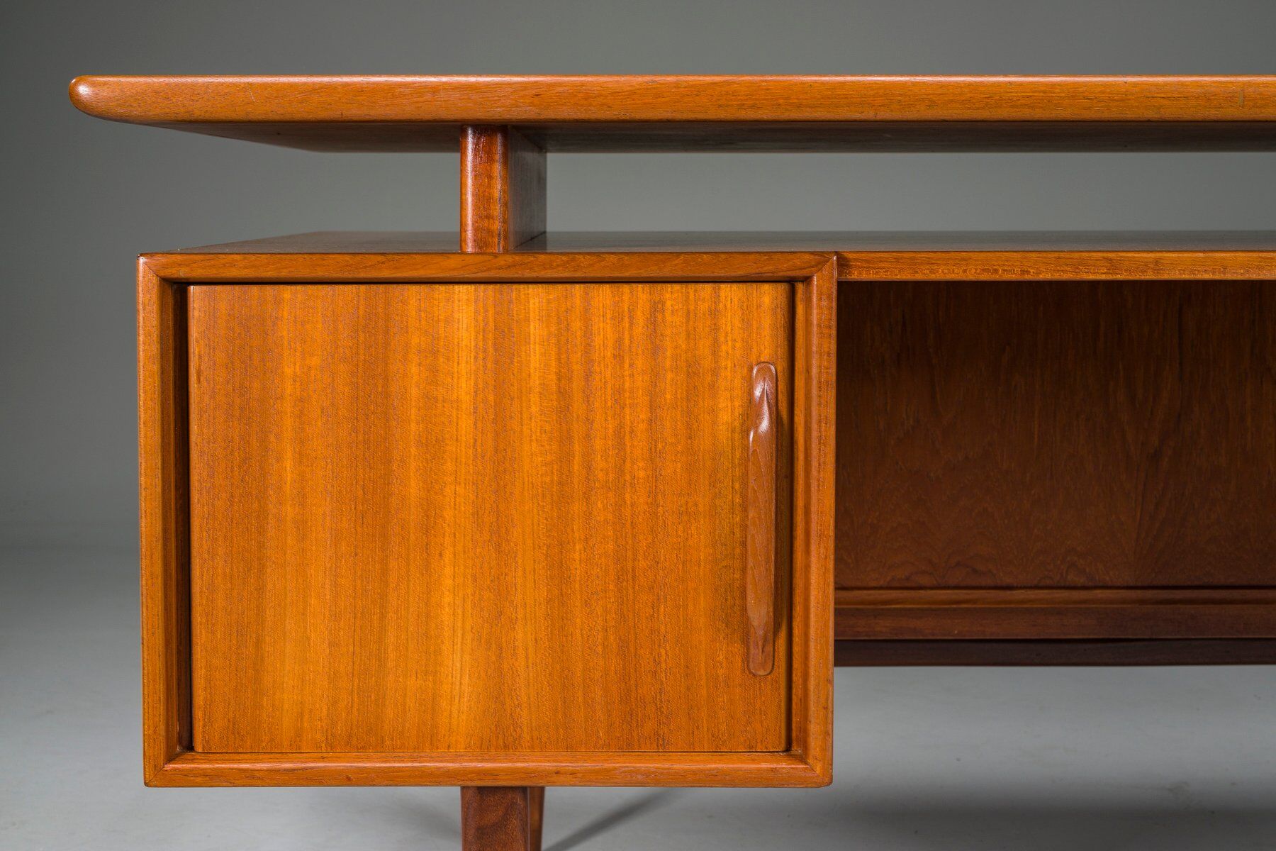 Model RT200 desk in teak by Heinrich Riestenpatt, Germany, 1960s