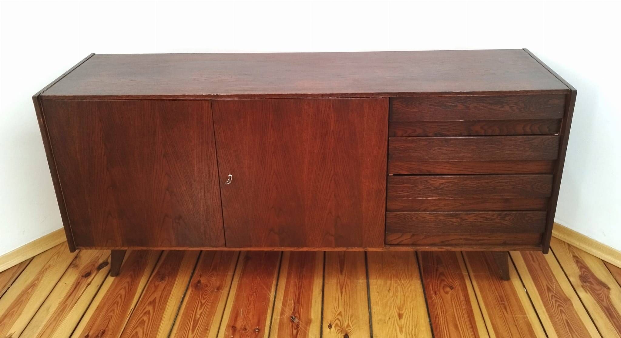 Czechoslovakian Sideboard by J. Jiroutek for Interier Praha, 1960s