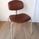 Lot de 4 chaises 420-44 Strafor-Steelcase Vintage
