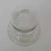Mid-century Crystal Glass Can,1950's.