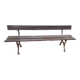 Banc de jardin pied fonte