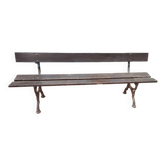 Banc de jardin pied fonte