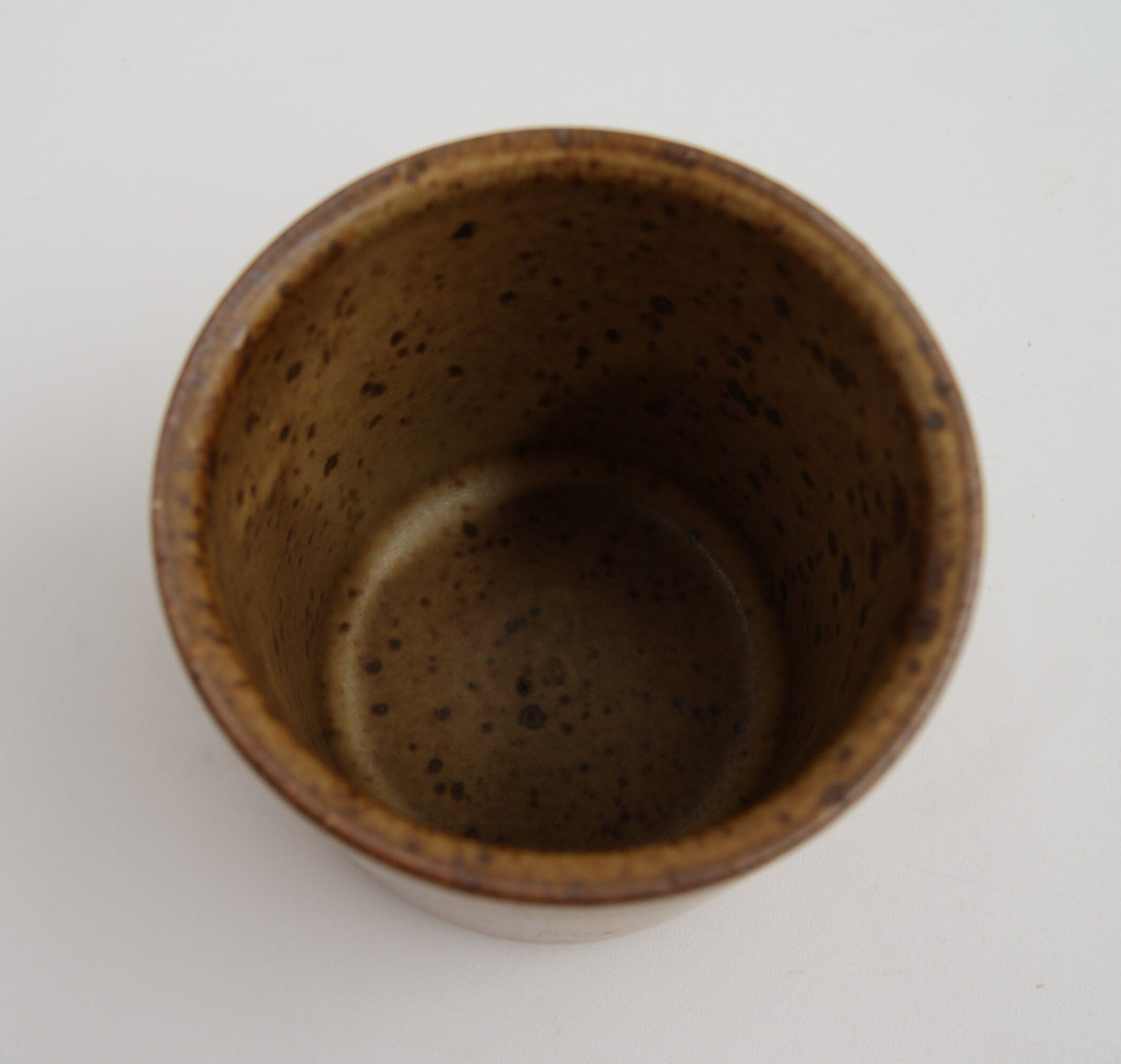 Series 6 vintage old stoneware glasses