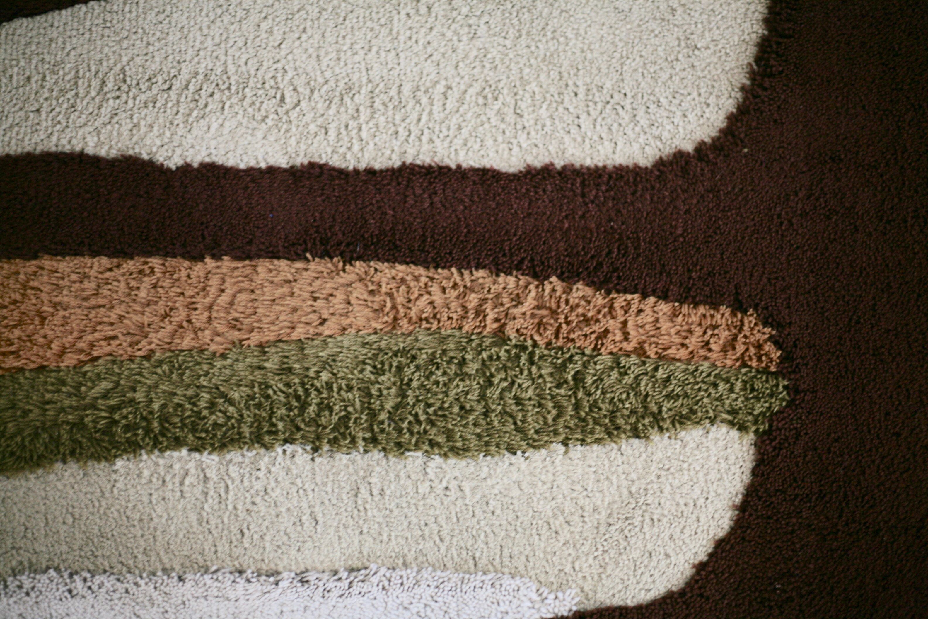70s rug, published by Adoros, dralon, Germany