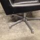 Fauteuil en cuir Vaghi 1970